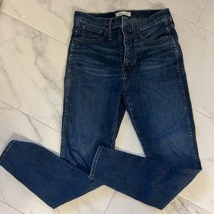 Madewell size 30 skinny jeans
